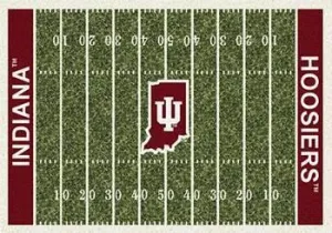 Indiana Hoosiers Milliken Football Home Field Novelty Area Rug