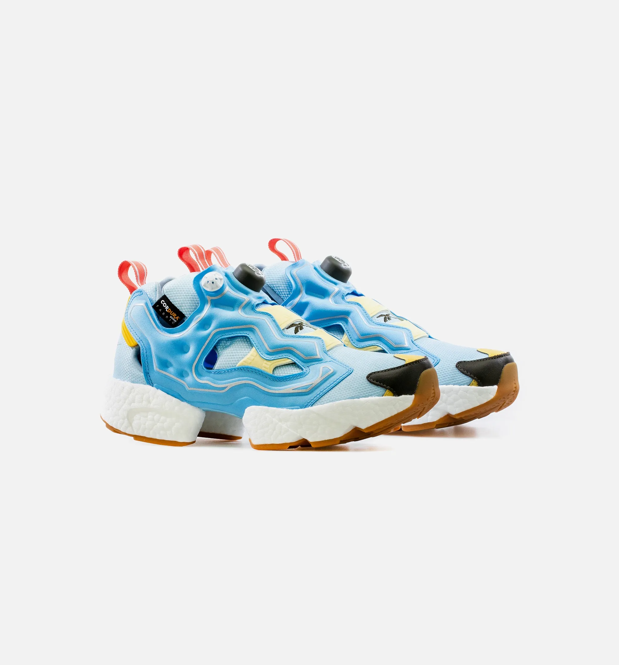 Instapump Fury Boost X BBC Mens Lifestyle Shoe - Blue/Yellow