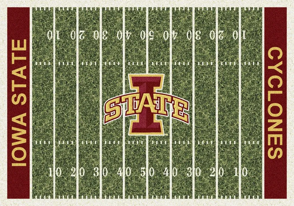 Iowa State Cyclones Milliken Football Home Field Novelty Area Rug