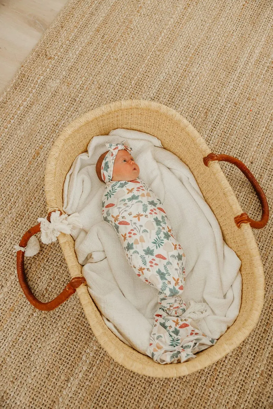 Ivy Knit Swaddle Blanket