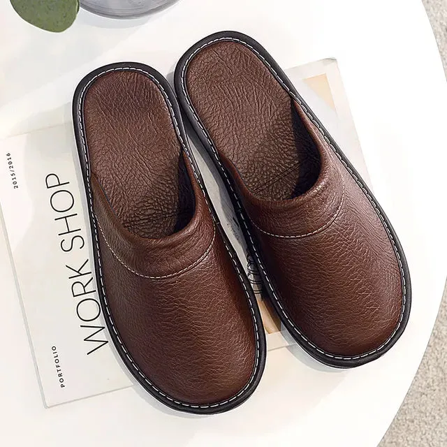 Jackson - Leather Slippers