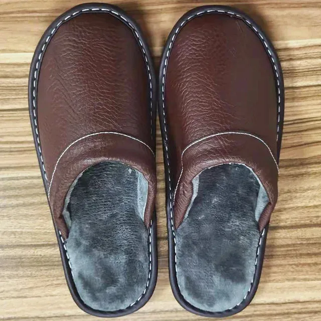 Jackson - Leather Slippers