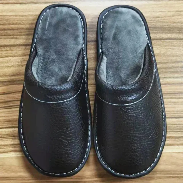 Jackson - Leather Slippers