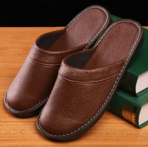 Jackson - Leather Slippers