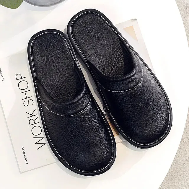 Jackson - Leather Slippers