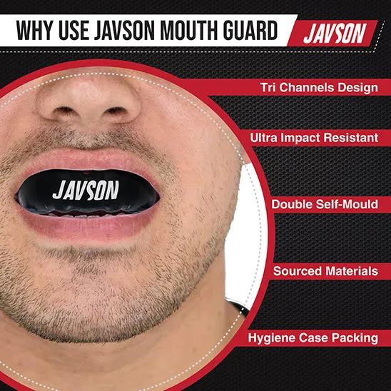 JAVSON MOUTH GUARD/GUM SHIELD FOR BOXING, MMA, MARTIAL ARTS