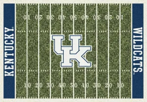 Kentucky Wildcats Milliken Football Home Field Novelty Area Rug