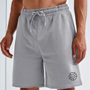 Leeds Rose Heather Grey Jog Shorts