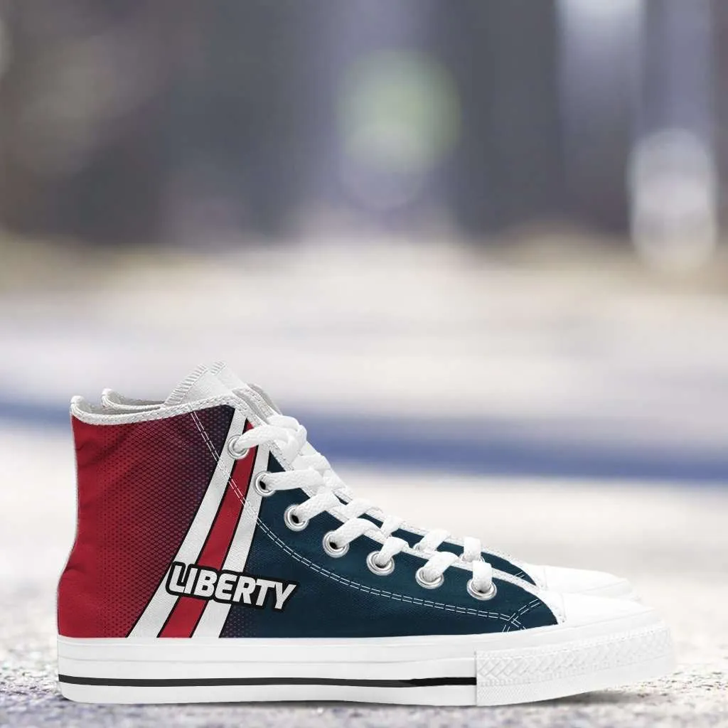 #Liberty Canvas High Top Shoes