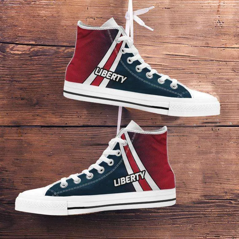 #Liberty Canvas High Top Shoes