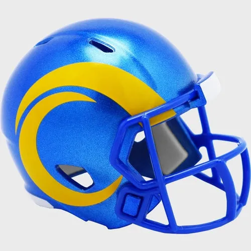 LOS ANGELES RAMS RIDDELL SPEED POCKET PRO HELMET NEW 2020