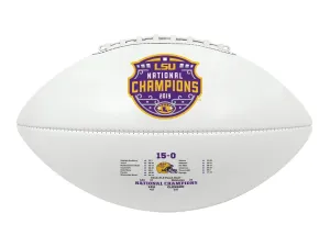 LSU Tigers 2019-2020 CFP National Champions Game Score Football