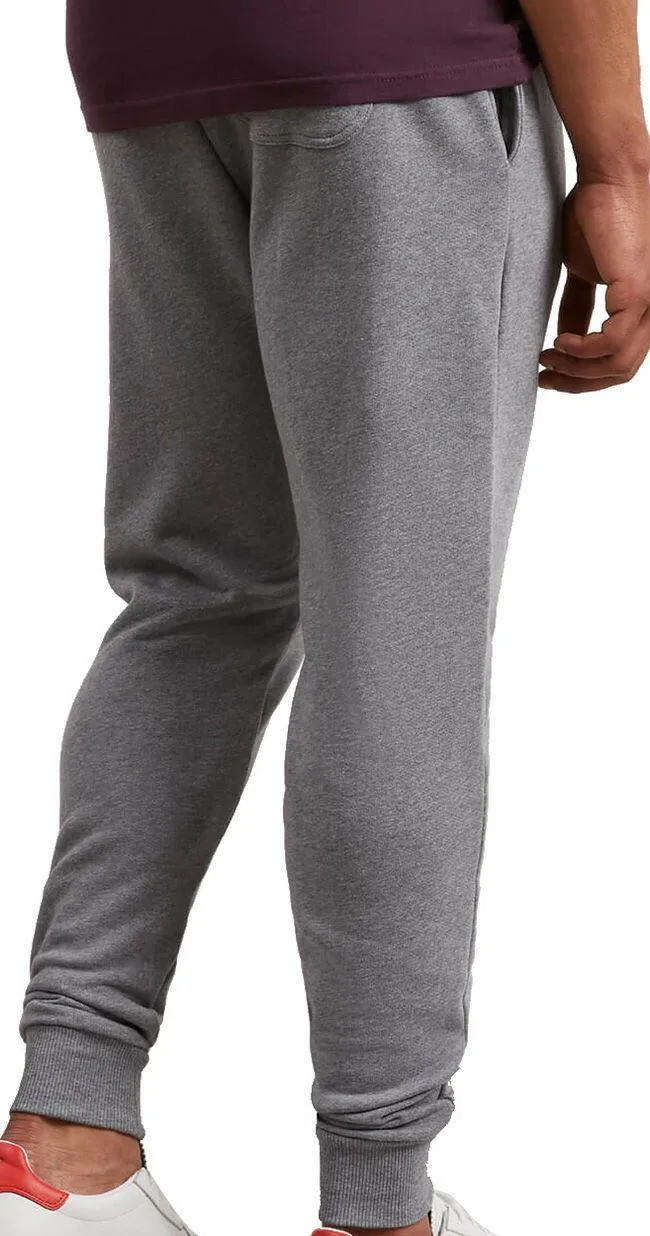 Lyle and Scott Mens Skinny Sweatpant Mid Grey Marl