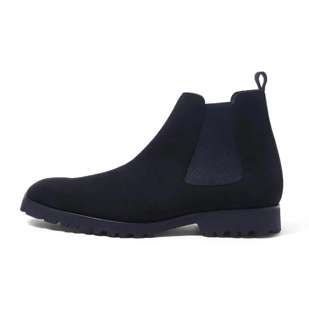 Marcos Featherlite - Black Suede Chelsea Boots