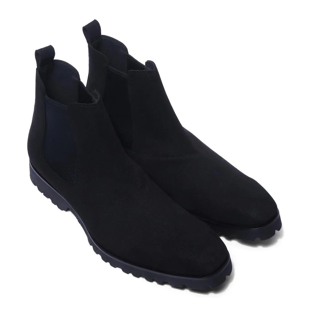 Marcos Featherlite - Black Suede Chelsea Boots