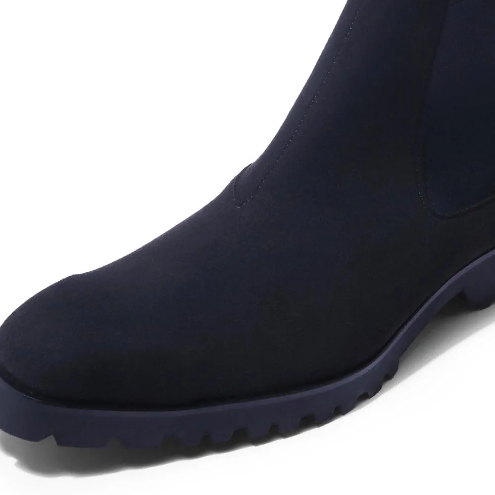 Marcos Featherlite - Black Suede Chelsea Boots