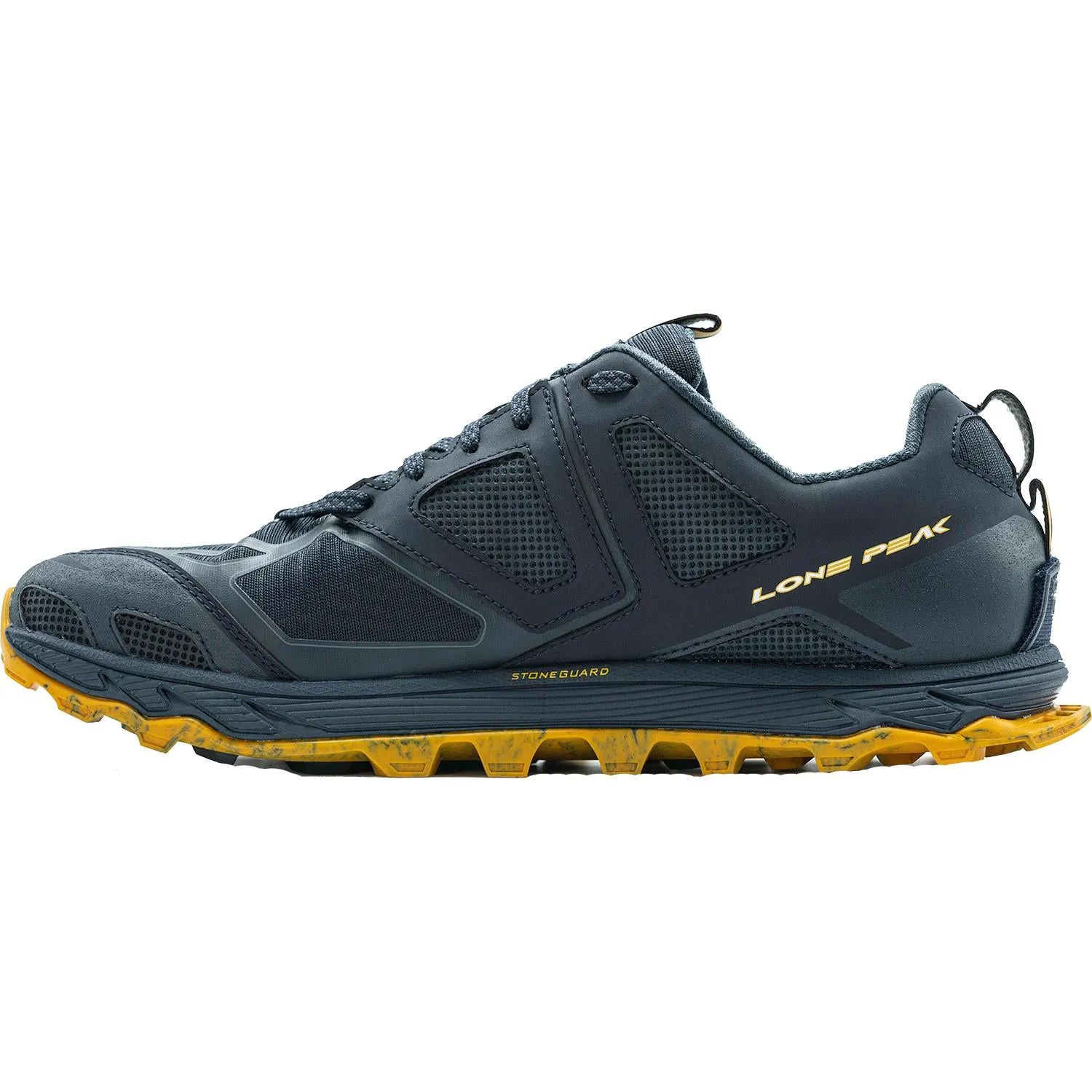 Men's Altra Lone Peak 4.5 Carbon Blue Mesh