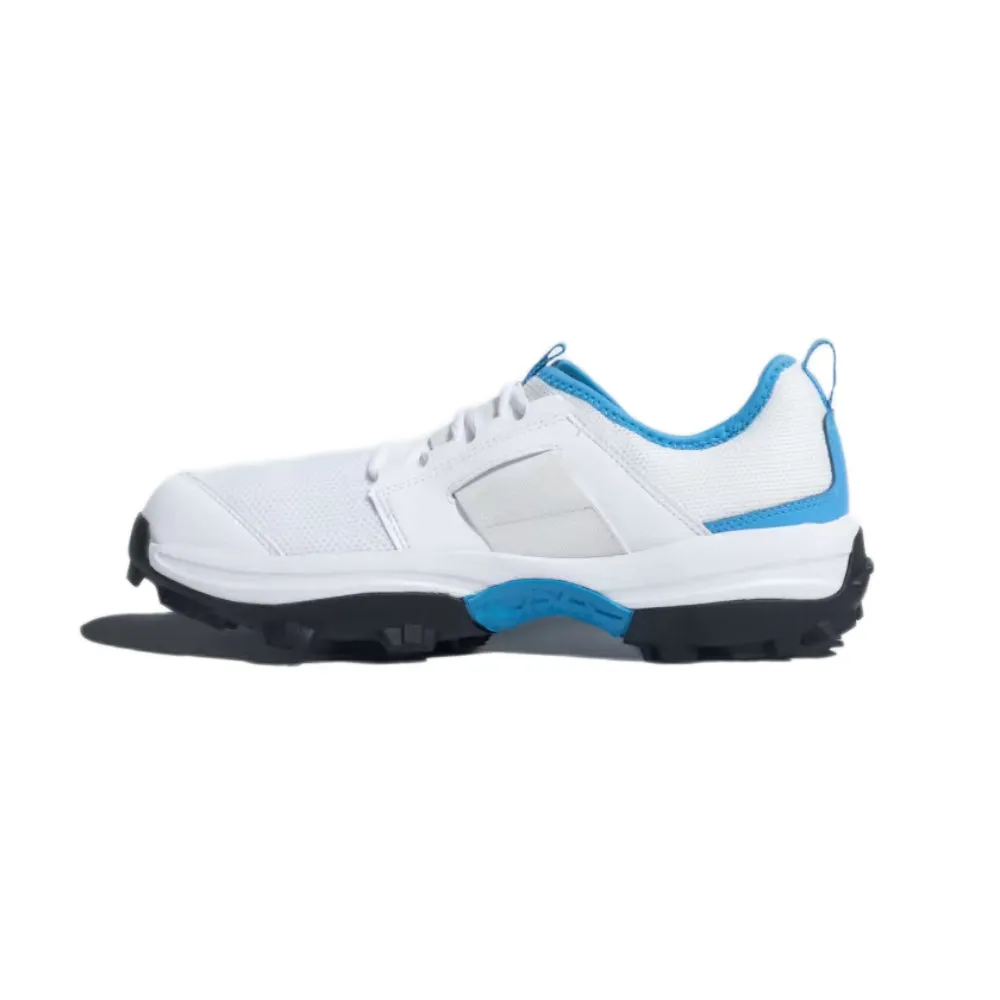 Men's Cricup 23 Cricket Shoe (Cloud White/Core Black/Pulse Blue)