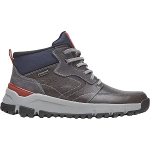 Men's Dunham Glastonbury Mid-Boot Grey Leather/Suede