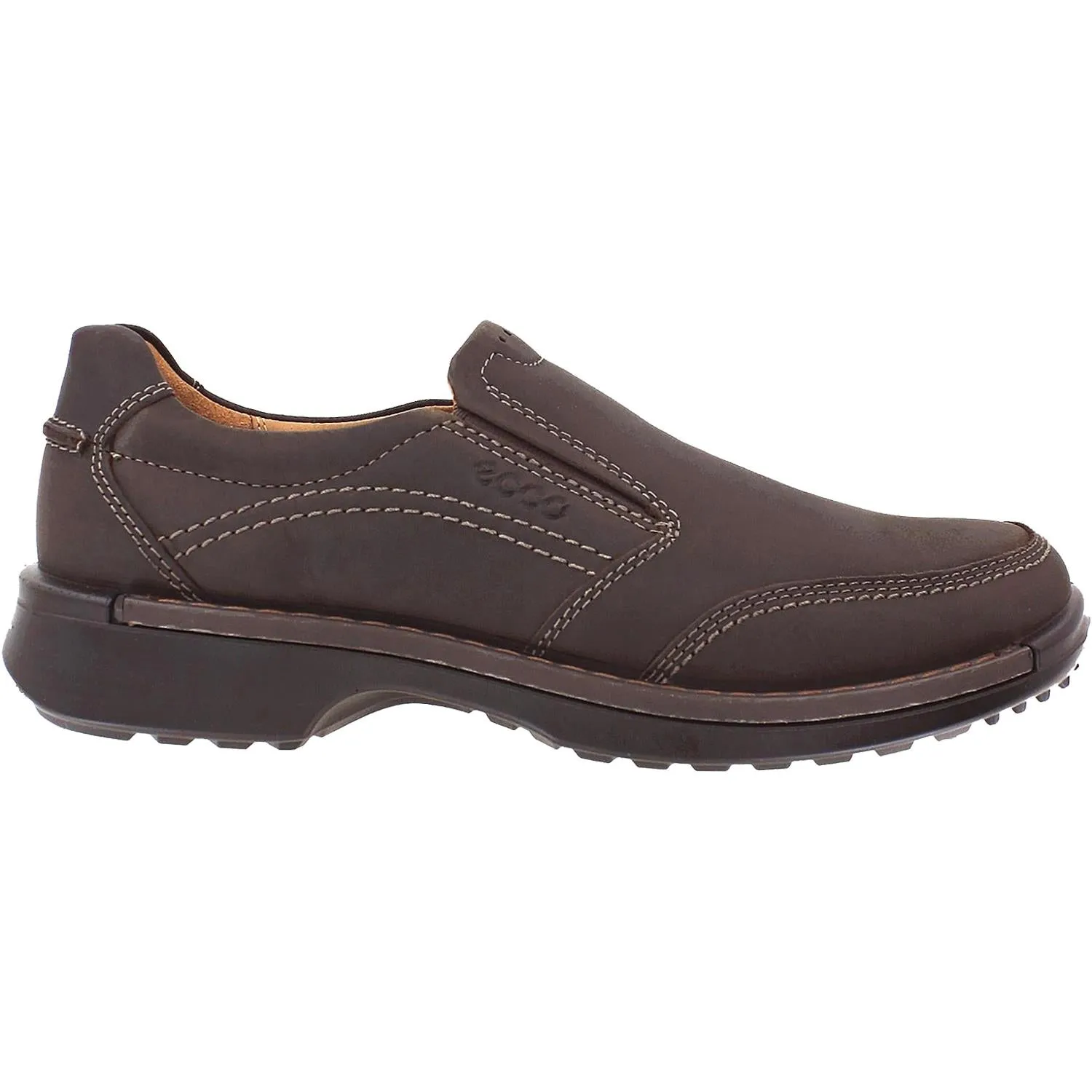 Men's Ecco Fusion II Slip-On Coffee Leather