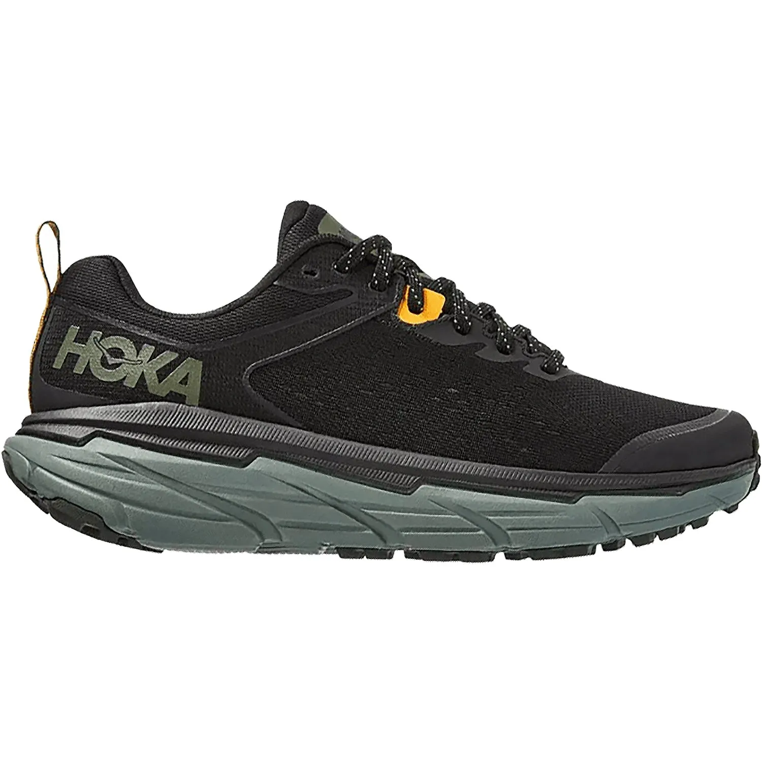 Men's Hoka Challenger ATR 6 Black/Thyme Mesh