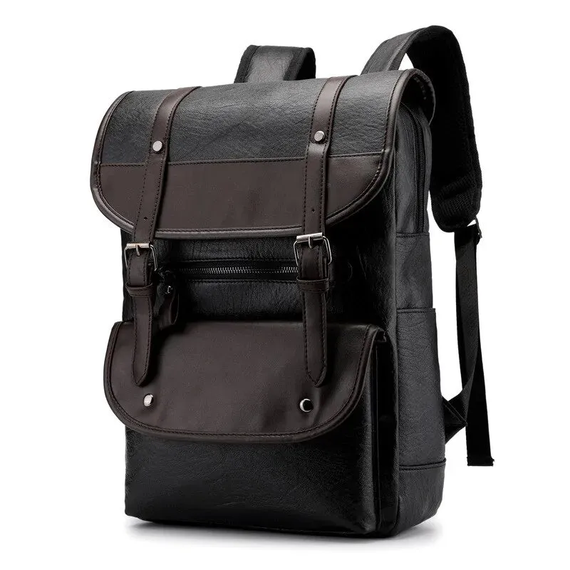 Men's Large Capacity Buckled Travel Bag