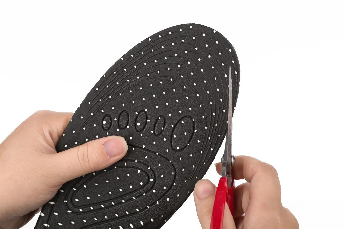 Men's Mid-Sole Arch Support Massaging Insoles - 1.2 Inches - IK305