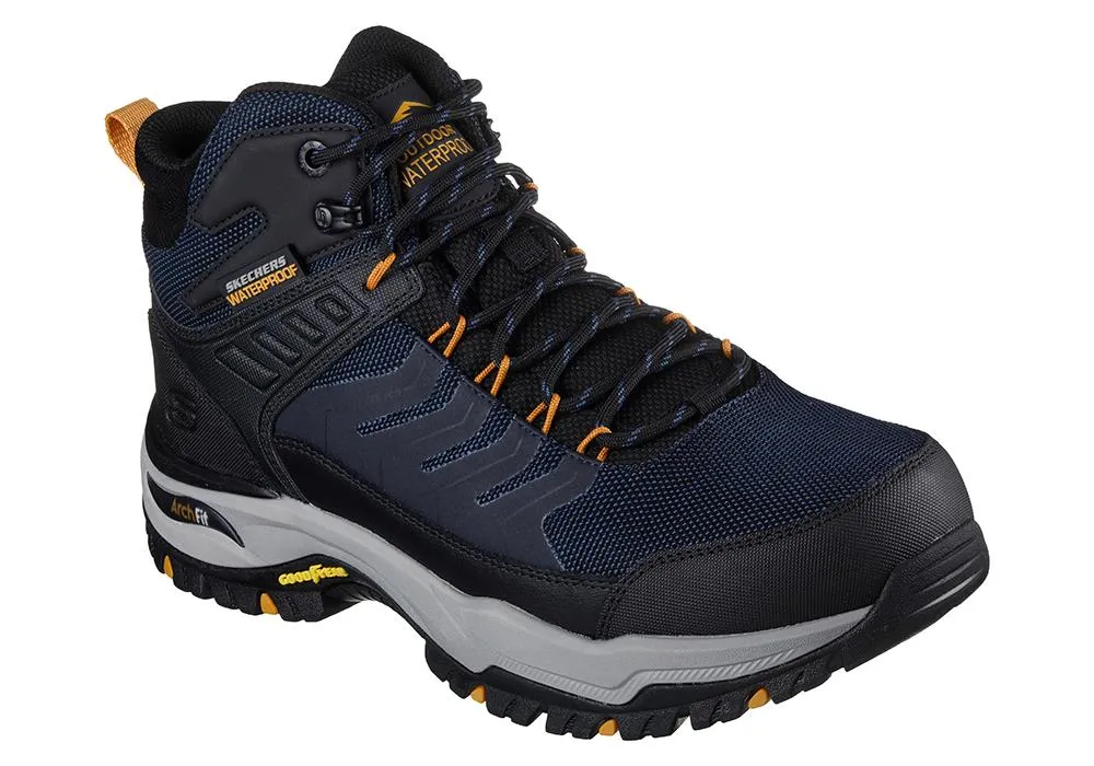 Men's Relaxed Fit Skechers 204634 Arch Fit Dawson Raveno Good Year Hiking Boots