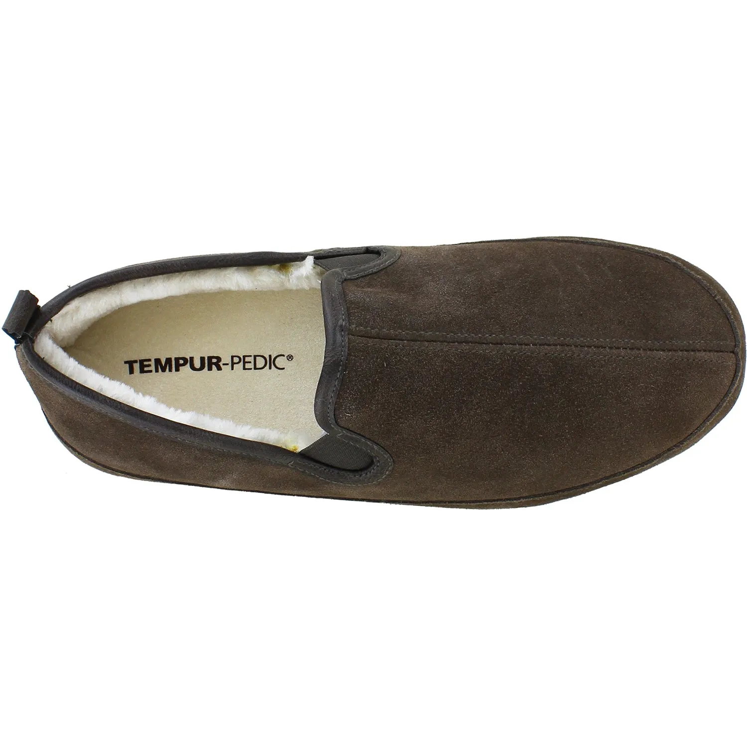 Men's Tempur-Pedic Ezra Dark Taupe Suede