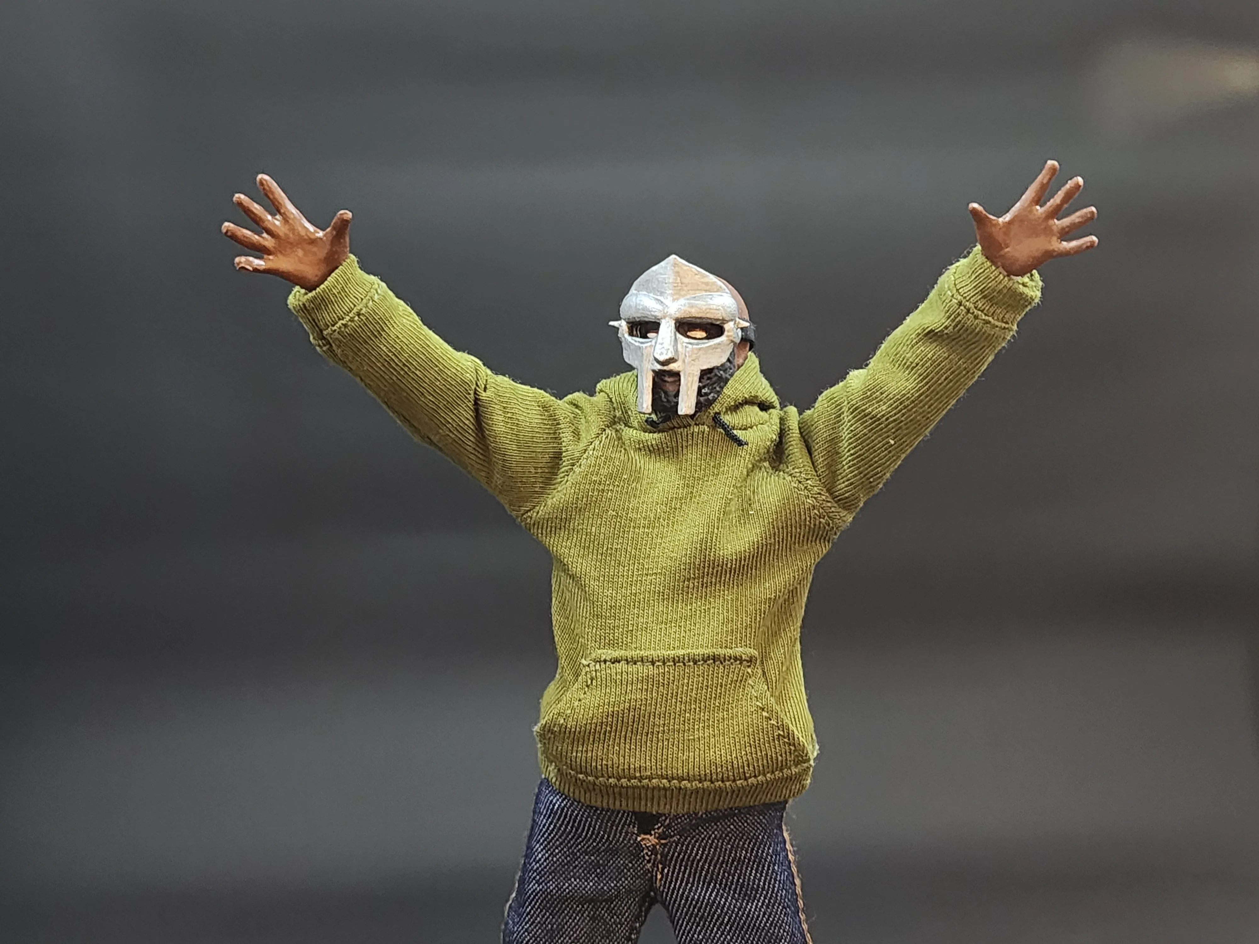 Metal Face Villain 1/12th Scale Action Figure (6 in/15.24 cm) 1st Edition (Limited to 10)