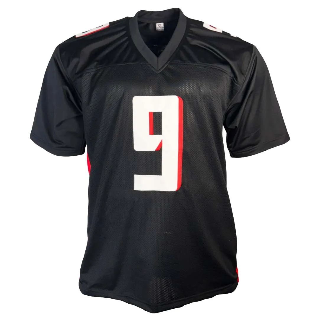 Michael Penix Jr. Signed Atlanta Black Football Jersey (Beckett)