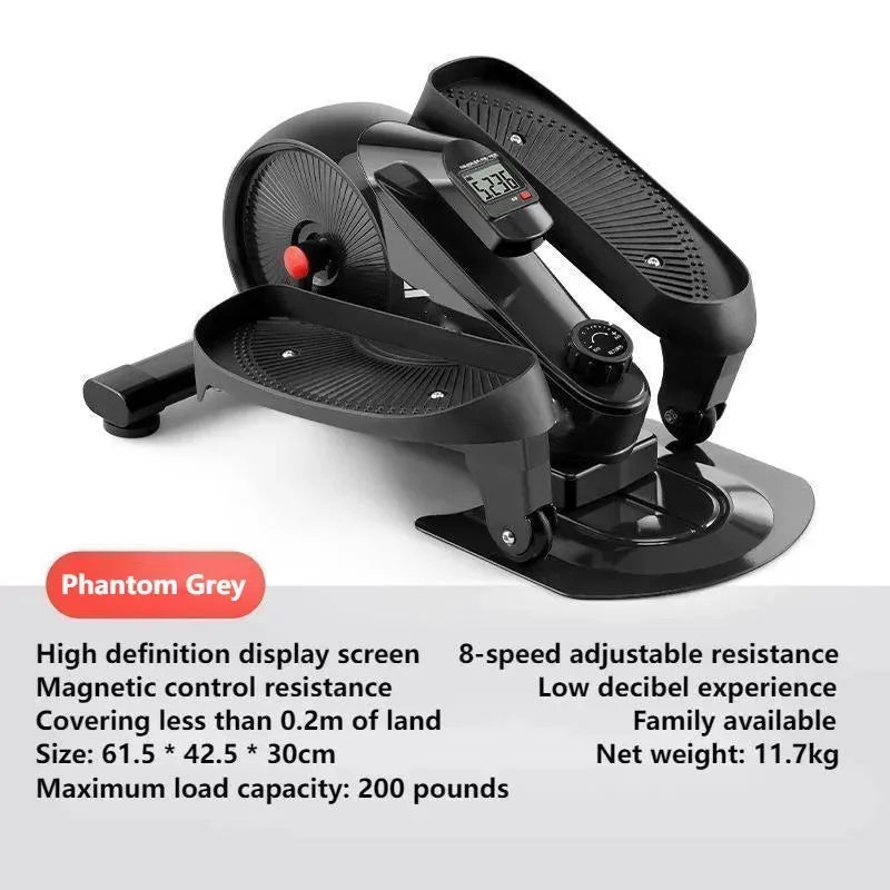 Mini Elliptical Machine Integrated Non Occupying Household Silent And Compact Eight Speed Aerobic Sports And Fitness Equipment