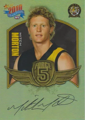 Mitch Morton, Force 5, 2010 Select AFL Champions