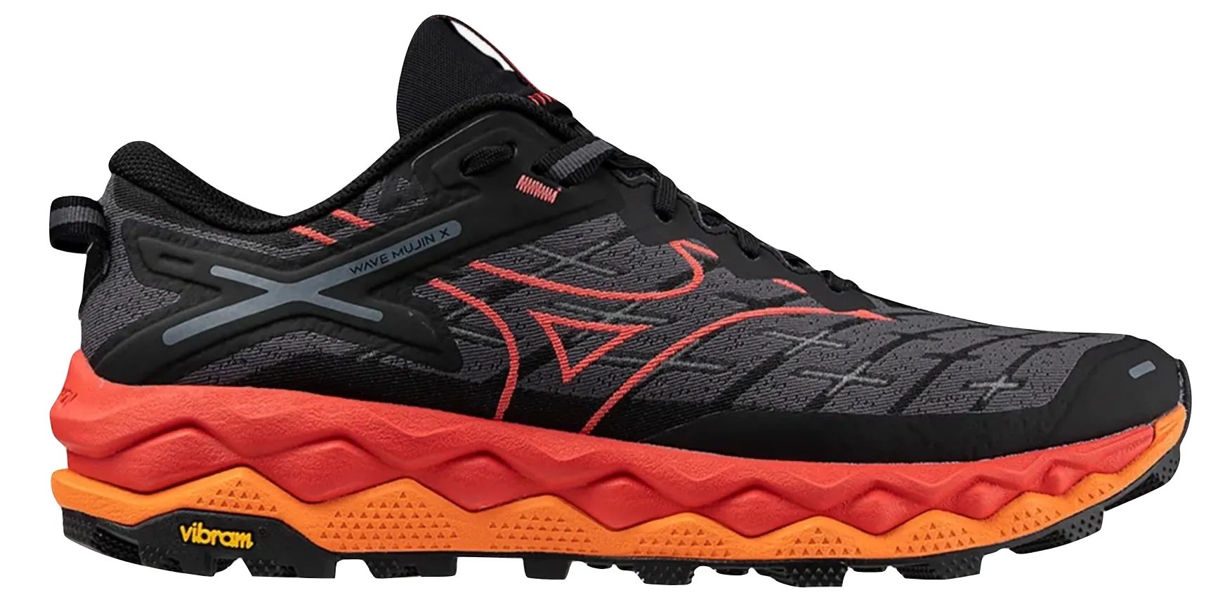 Mizuno Wave Mujin 10 (Black Nasturtium) Mens