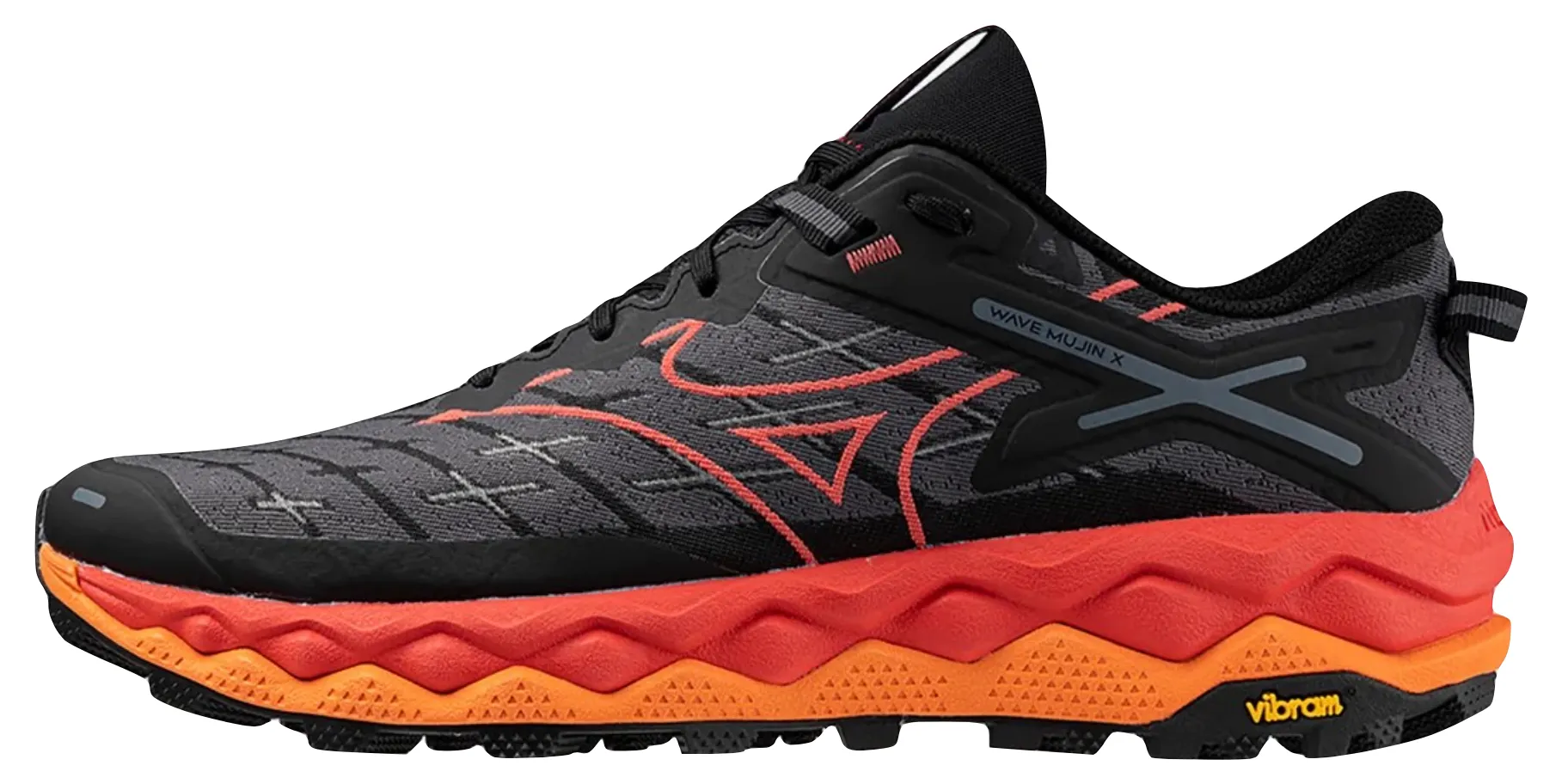 Mizuno Wave Mujin 10 (Black Nasturtium) Mens