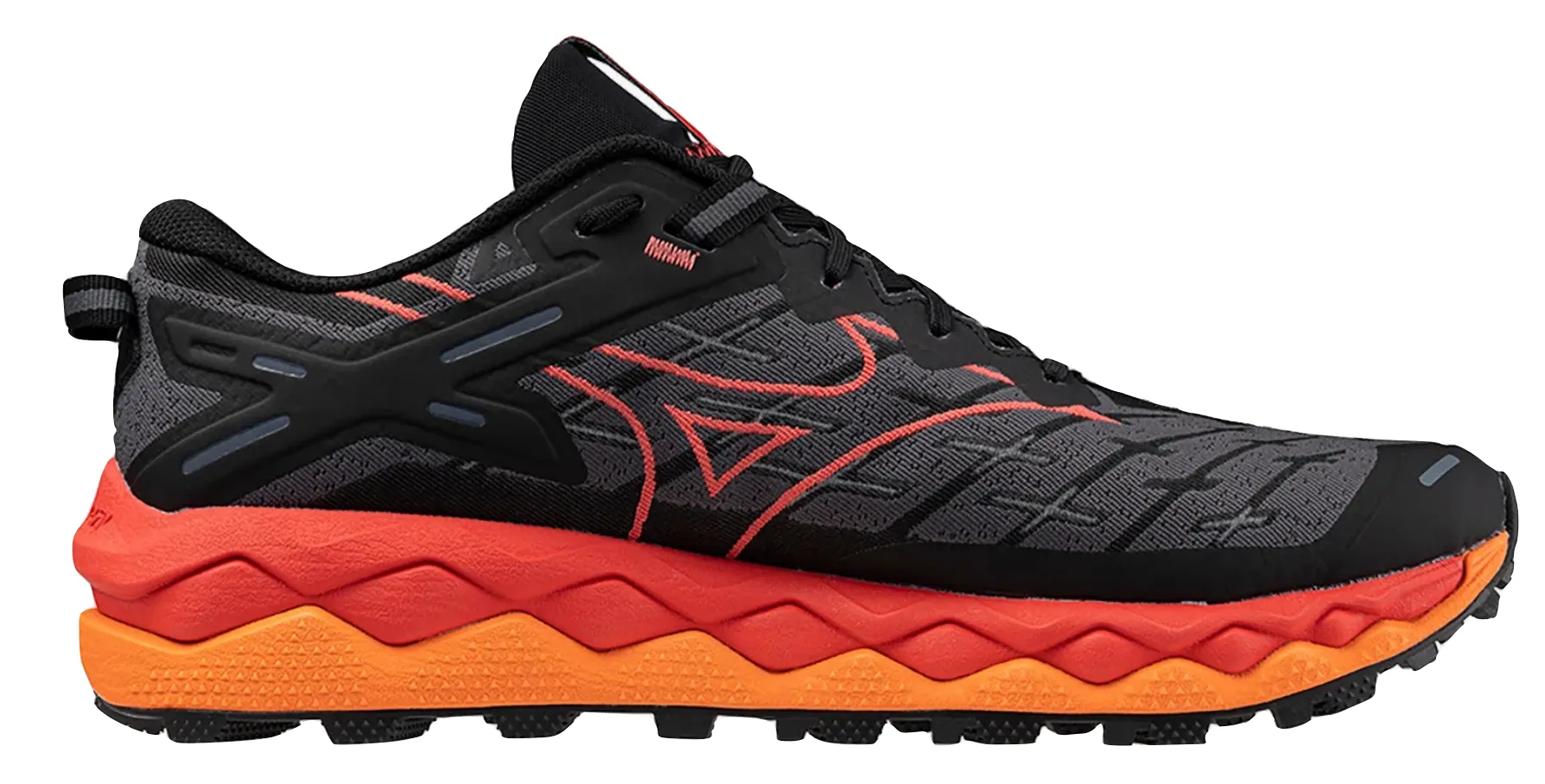 Mizuno Wave Mujin 10 (Black Nasturtium) Mens