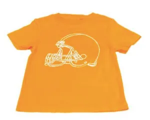 Mustard & Ketchup Kids Game Day Football Helmet Shirt