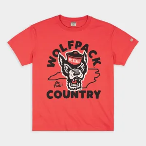 NC State Wolfpack Country Vintage Heavyweight Tee