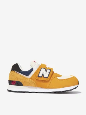 New Balance Kids 574 Cosmic Trail Pre Velcro Trainers