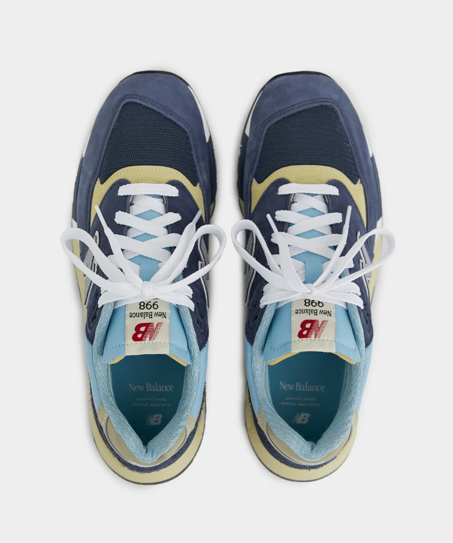 New Balance Made in USA 998 in Navy   Chrome Blue