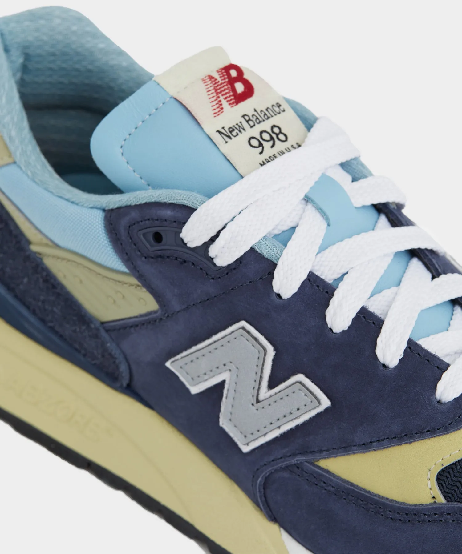 New Balance Made in USA 998 in Navy   Chrome Blue