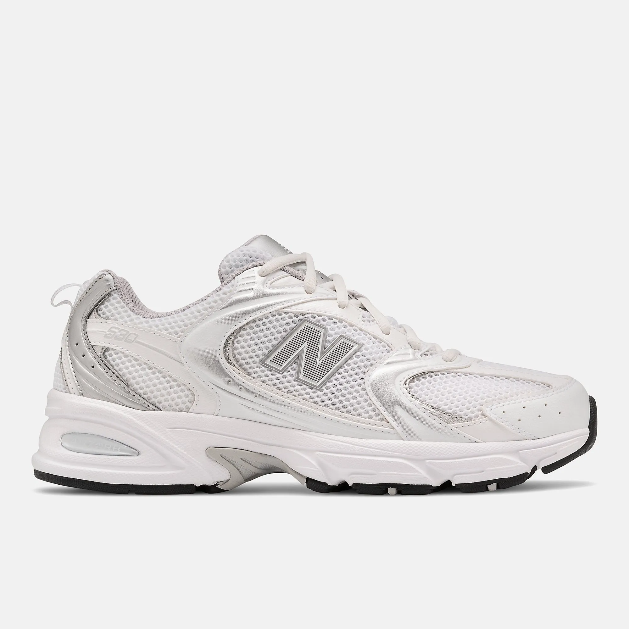 New Balance Unisex 530 Fashion Trainers - Silver