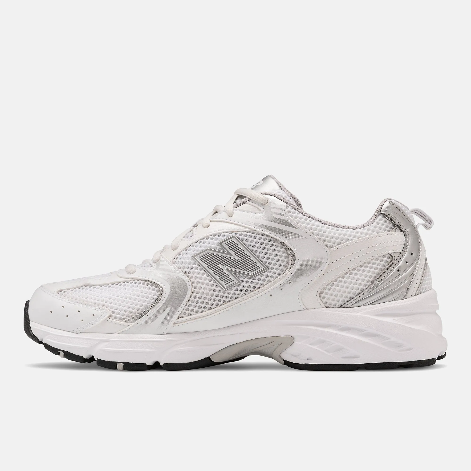 New Balance Unisex 530 Fashion Trainers - Silver