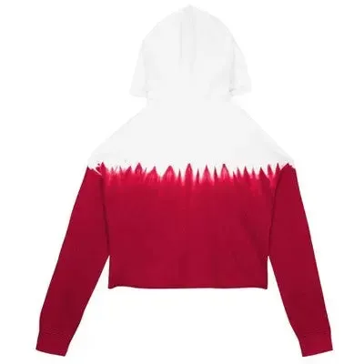 NFL Arizona Cardinals Girls' Crop Hooded Sweatshirt - XL