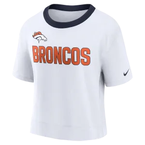 NFL Denver Broncos Women's Nike Football Fan Crop Top