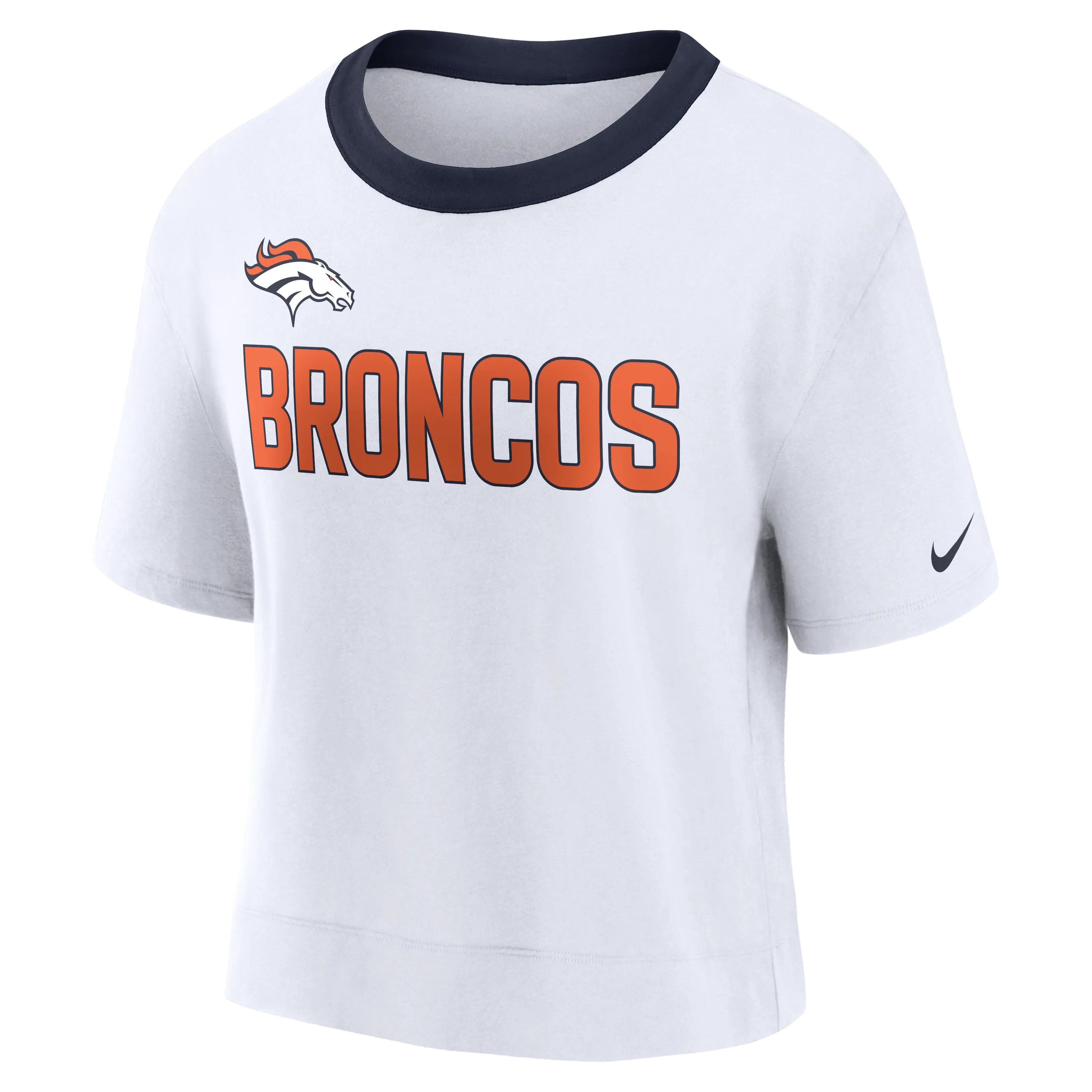 NFL Denver Broncos Women's Nike Football Fan Crop Top