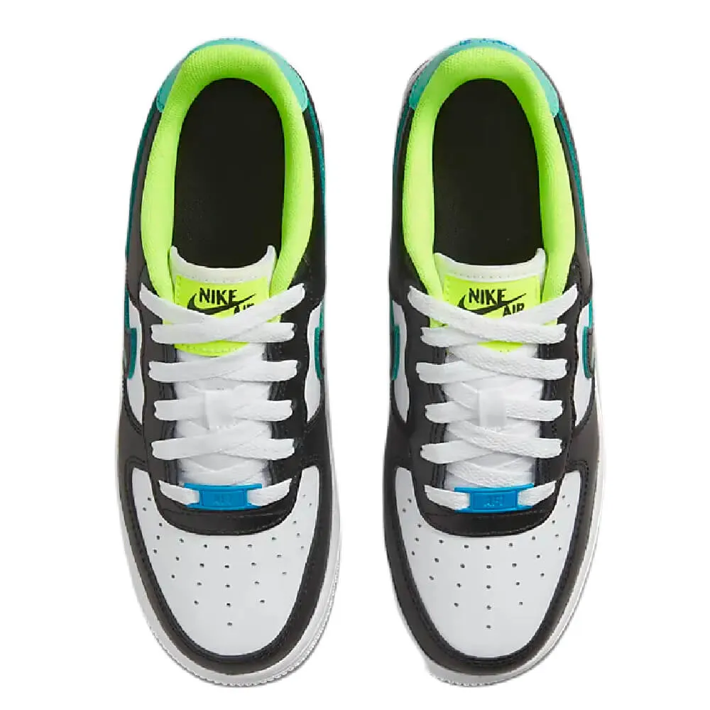 Nike Air Force 1 LV8 sneakers, white/black/green