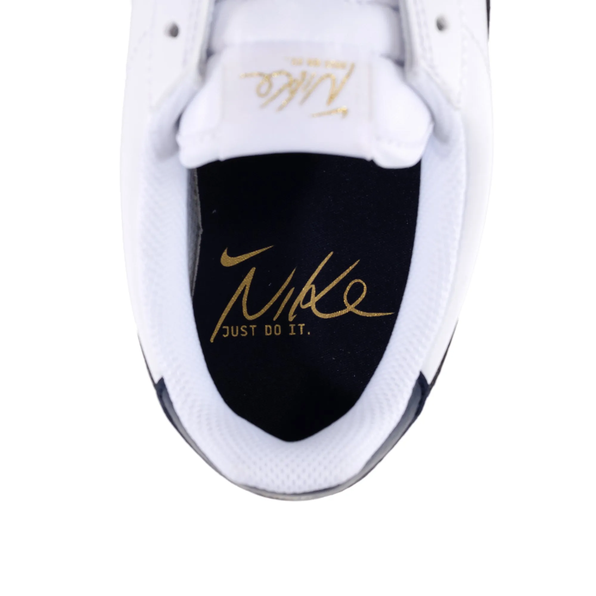 Nike Cortez Leather White/Obsidian/Sail/Metallic Gold HJ9343-100