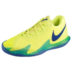 Nike Men's Air Zoom Vapor Cage 4 - Rafa - Light Lemon Twist/Game Royal