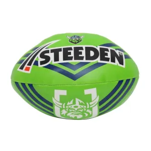 NRL 2023 6 Inch Supporter Sponge Football - Canberra Raiders - Ball